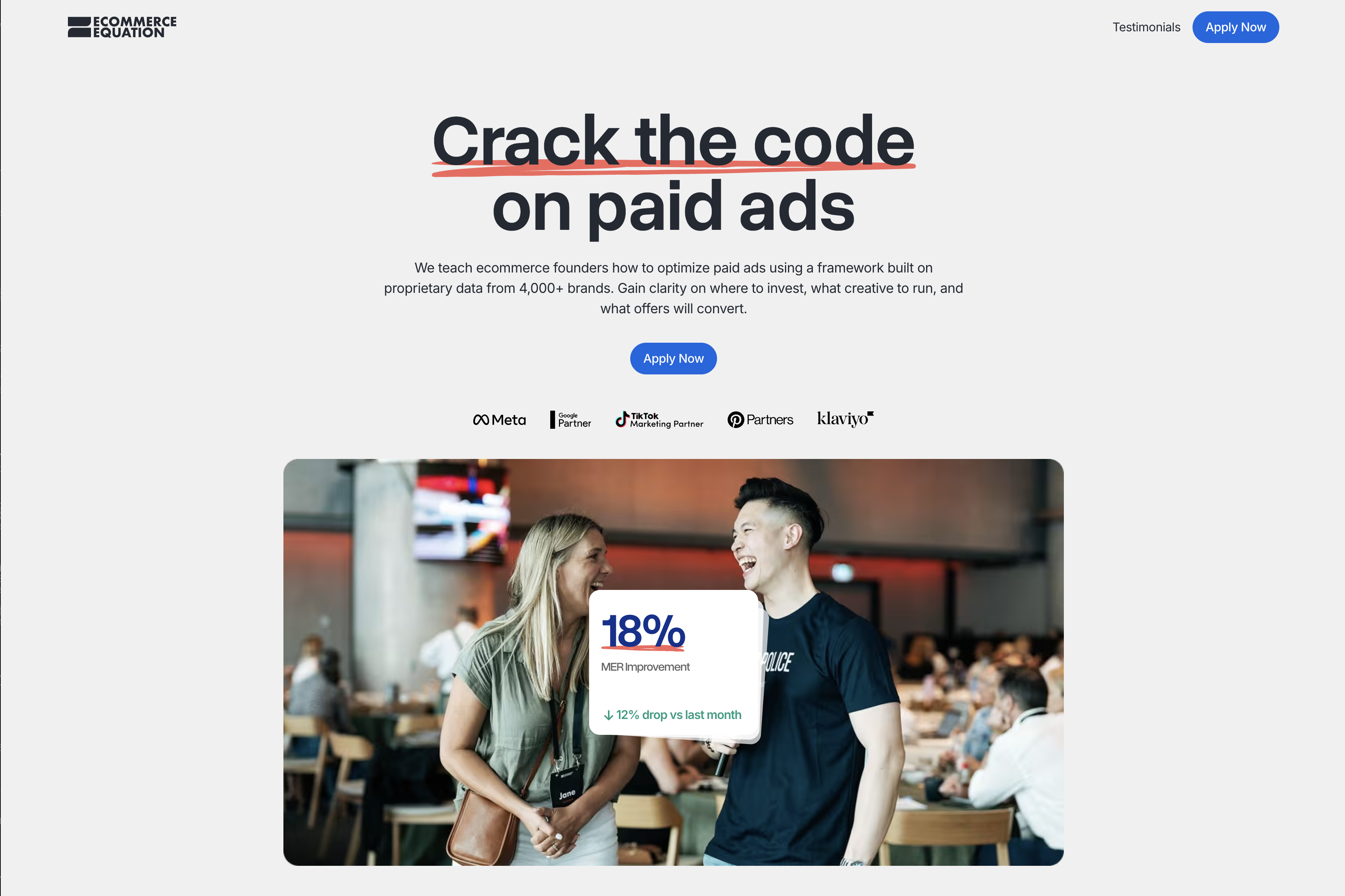 Ecommerce Equation